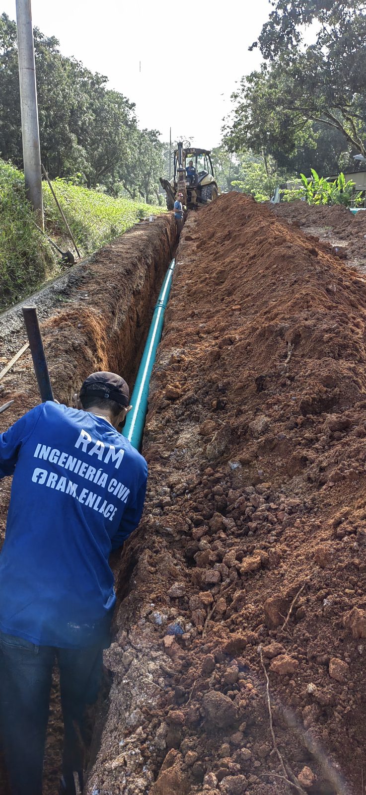 Construcción del ramal